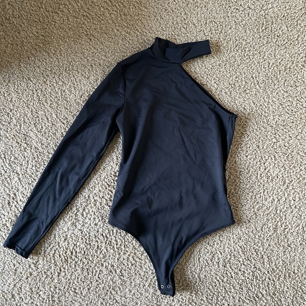 Abercrombie mock neck body suit